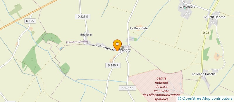 localisation de l'entreprise GP RACING à FAVIERES