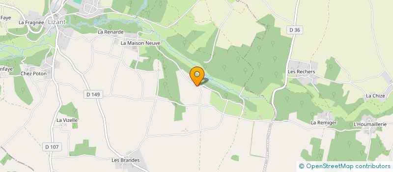 localisation de l'entreprise GP-RJ à LIZANT