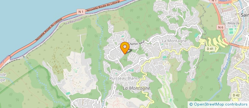 localisation de l'entreprise GP SPORT à SAINT-DENIS