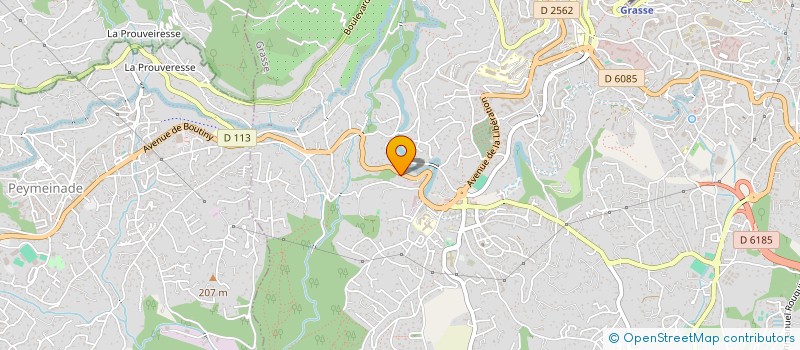 localisation de l'entreprise GP TERRASSEMENT à GRASSE