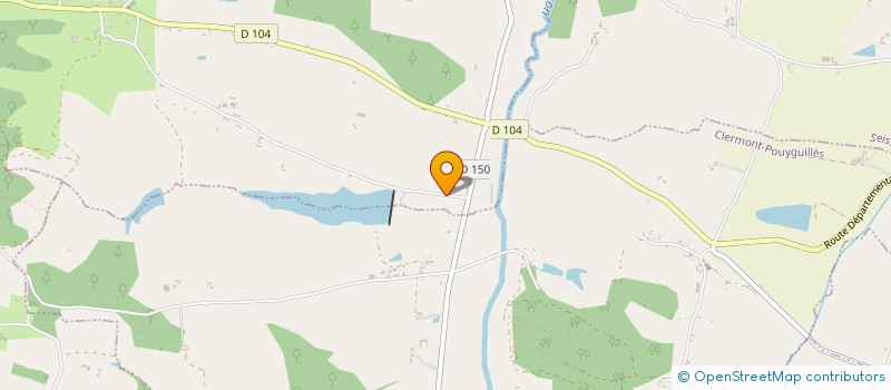 localisation de l'entreprise GP VENTYS  LOUBERSAN