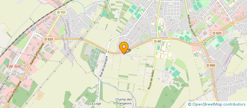 localisation de l'entreprise GP1 à CHATEAUROUX