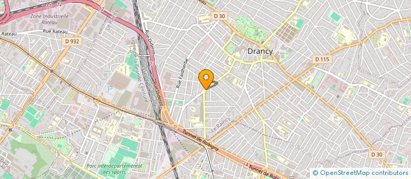 localisation de l'entreprise GP2A à DRANCY