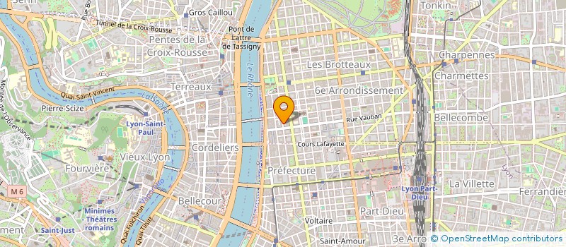 localisation de l'entreprise GP2I à LYON