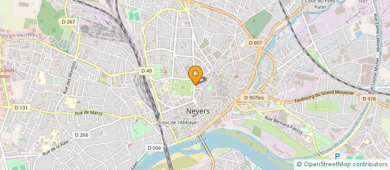 localisation de l'entreprise GP2L à NEVERS