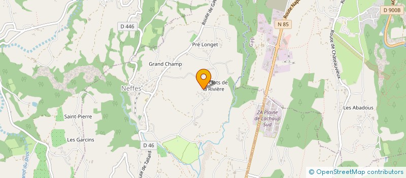 localisation de l'entreprise GP2M IMMO  NEFFES