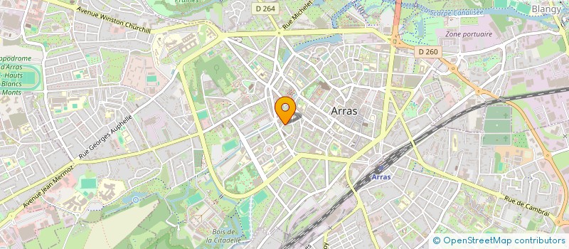 localisation de l'entreprise GP3N à ARRAS