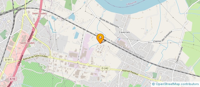 localisation de l'entreprise GP4G à SAINT-LOUBES