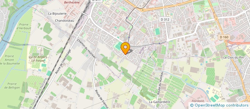 localisation de l'entreprise GPA CONSEILS  ANGERS
