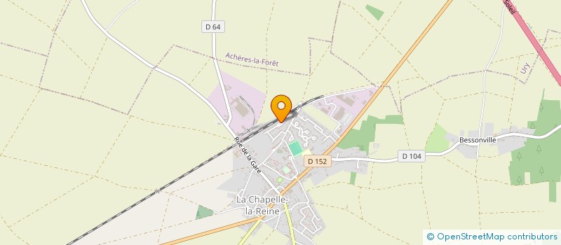 localisation de l'entreprise GPA IMMOBILIER  LA CHAPELLE-LA-REINE