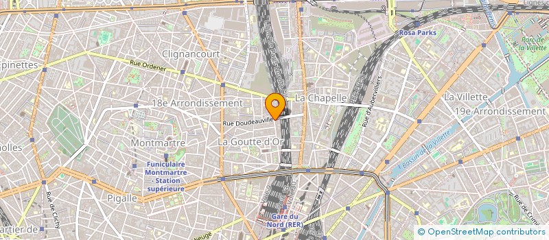 localisation de l'entreprise GPA SIGNALETIQUE  PARIS