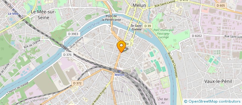 localisation de l'entreprise GPB à MELUN