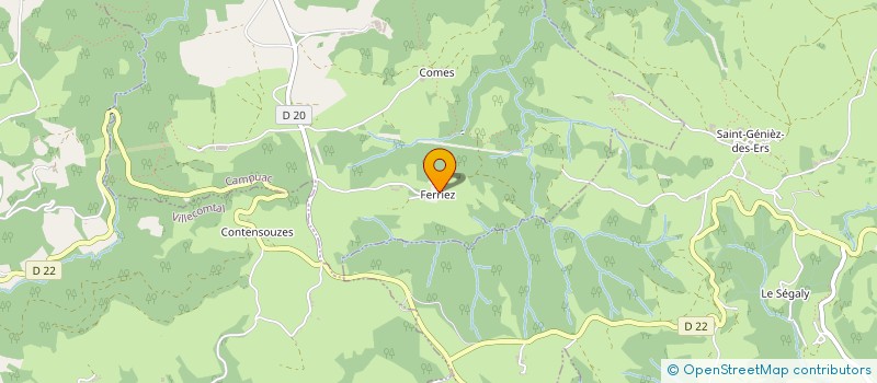 localisation de l'entreprise GPB IMMOBILIER  CAMPUAC