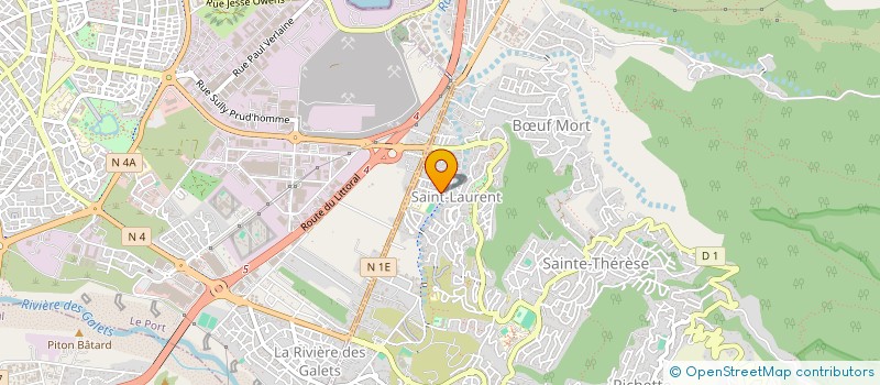localisation de l'entreprise GPBAT à LA POSSESSION