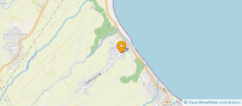 localisation de l'entreprise GPC 974  SAINT-BENOIT