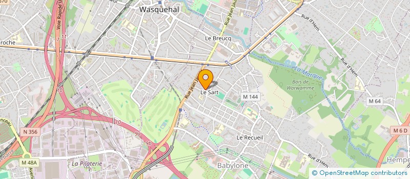 localisation de l'entreprise GPCB à VILLENEUVE-D'ASCQ