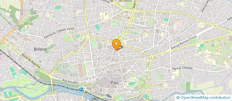 localisation de l'entreprise GPE' à PAU