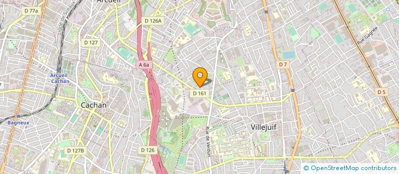 localisation de l'entreprise GPE ACTION APPUI DEVELOPP ENDOGENE à VILLEJUIF