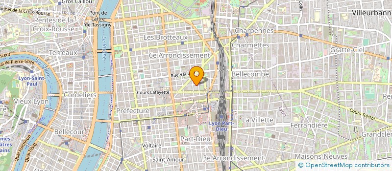 localisation de l'entreprise GPE CONSULTANTS EXPLOITATION ECONOMIQUE à LYON