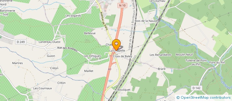 localisation de l'entreprise GPE D'ANALYSE TECH EMBOUTISSAGE CONTROLE à CAVIGNAC