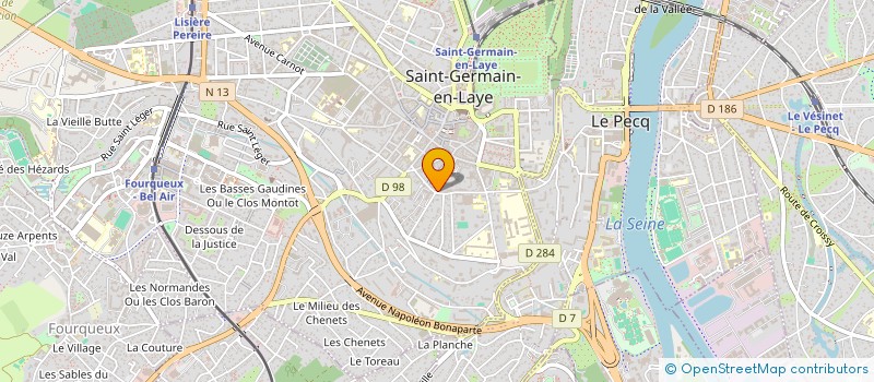 localisation de l'entreprise GPE DE RECHERCHE EN BULBOLOGIE CAPILLAIR  SAINT-GERMAIN-EN-LAYE