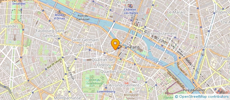 localisation de l'entreprise GPE ETUDE ARCHEOLOGIE ARCHITECTURE 19E S  PARIS