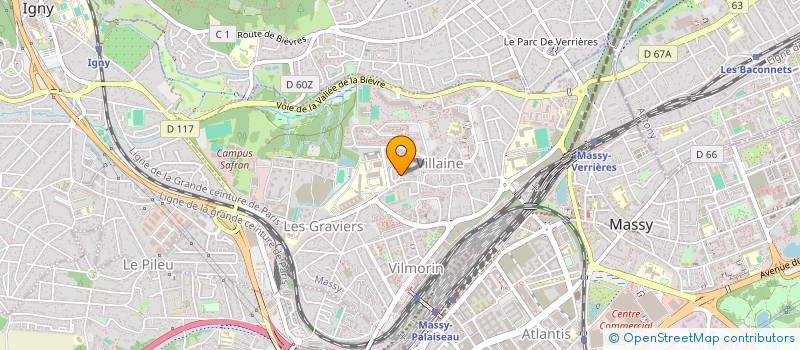 localisation de l'entreprise GPE ETUDE DIVIS SEXUEL TRAVAIL à MASSY