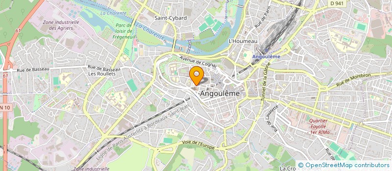 localisation de l'entreprise GPE ETUDES RECHERCHES MUSEE ANGOULEME à ANGOULEME