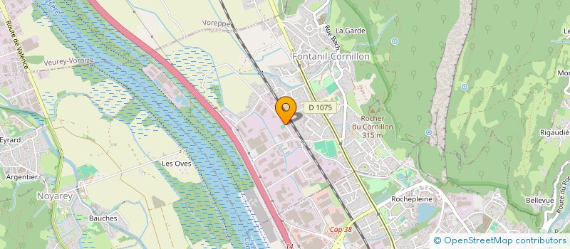 localisation de l'entreprise GPE FRANCE à FONTANIL-CORNILLON