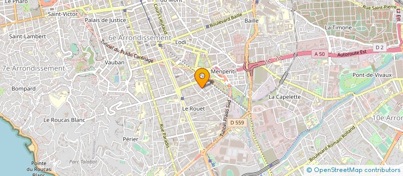 localisation de l'entreprise GPE FRANCE  MARSEILLE