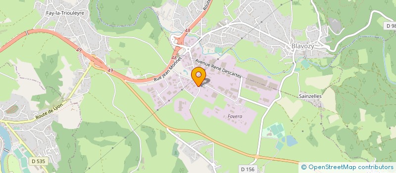 localisation de l'entreprise GPE (GAME PLAY ENJOY)  SAINT-GERMAIN-LAPRADE