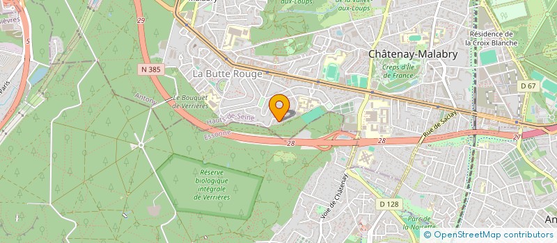 localisation de l'entreprise GPE INITIATIVE PROMOTION ACTION SANITAIRE LOCALE HAITI  CHATENAY-MALABRY