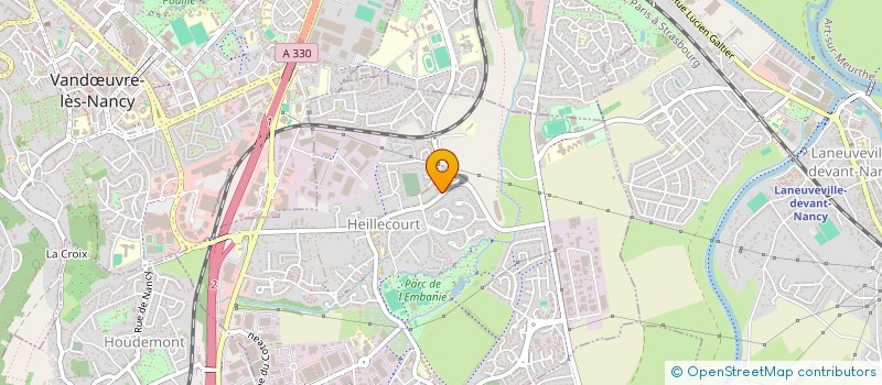 localisation de l'entreprise GPE INTERPROF PROMOTION ECONOMIE DU BOIS à HEILLECOURT