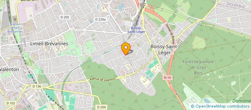 localisation de l'entreprise GPE LIAISON ACTION CULTURELLE SCIENTIFIQ à BOISSY-SAINT-LEGER