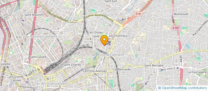 localisation de l'entreprise GPE REC UTOP INGENIEUX KALEIDOSCOPIQUE à MARSEILLE