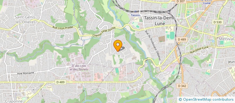 localisation de l'entreprise GPE RECHERCHE ACTION FORMATION EDUCATION  TASSIN-LA-DEMI-LUNE