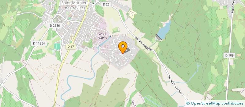 localisation de l'entreprise GPE REFLEX ASSOC PROPOS POLITIQUES ECO  SAINT-MATHIEU-DE-TREVIERS