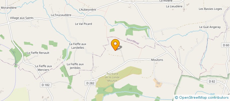 localisation de l'entreprise GPE RENCONT INITIAT MORTAIN PRATIQUE ESCALADE  SAINT-CLEMENT-RANCOUDRAY