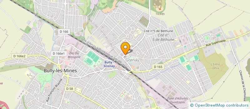 localisation de l'entreprise GPEA2M  GRENAY