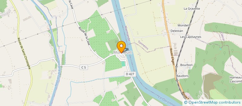 localisation de l'entreprise GPEF IMMO  MONHEURT