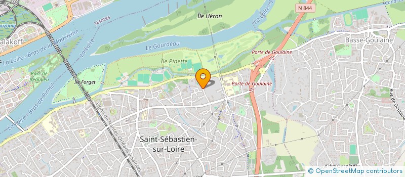localisation de l'entreprise GPEN à SAINT-SEBASTIEN-SUR-LOIRE
