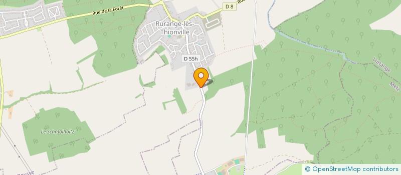 localisation de l'entreprise GPF  RURANGE-LES-THIONVILLE