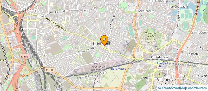 localisation de l'entreprise GPF CLAEYS  LILLE