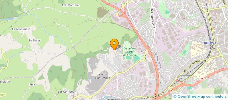 localisation de l'entreprise GPF,FACADE  PARIS