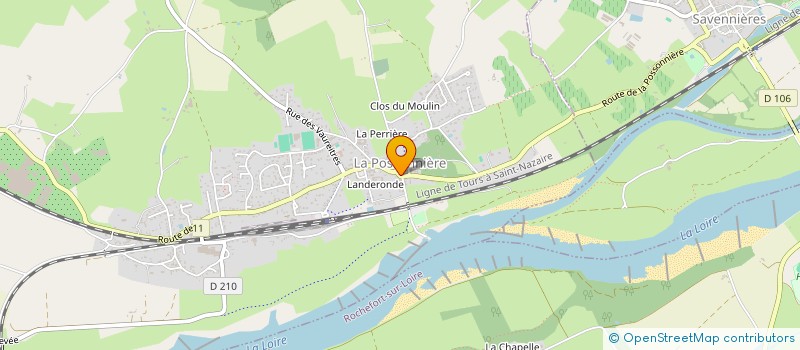 localisation de l'entreprise GPFL  SAVENNIERES