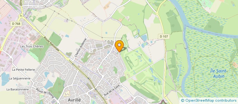 localisation de l'entreprise GPG PARTNERS à AVRILLE