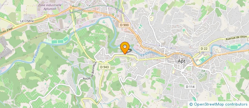 localisation de l'entreprise GPH  APT