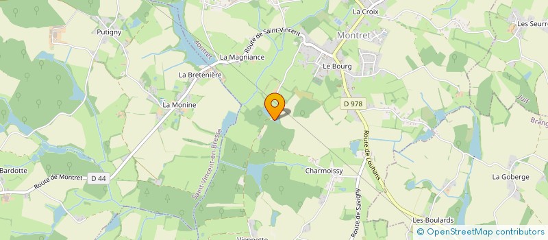localisation de l'entreprise GPH SOCARIC à MONTRET