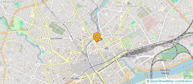 localisation de l'entreprise GPHARL  NANTES
