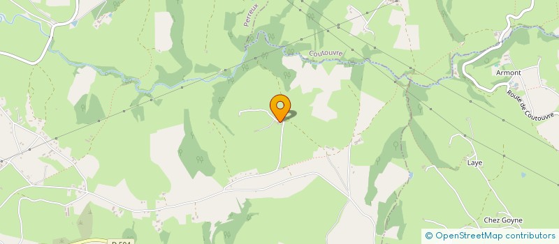 localisation de l'entreprise GPI 2  PERREUX